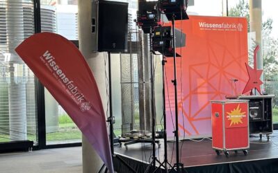 Austausch auf Augenhöhe: didesk als Startup bei der Ideenfabrik der Wissensfabrik